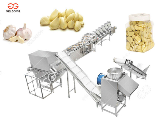 중국 자동적인 마늘 껍질을 벗김 선, 마늘 분리 및 껍질을 벗김 기계 협력 업체